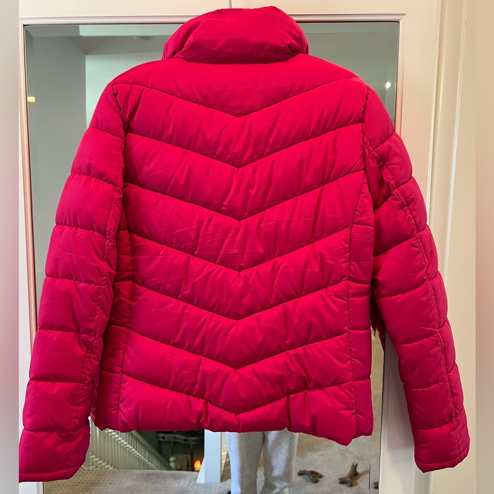 Puffer Jacket Solid Pink - image 4